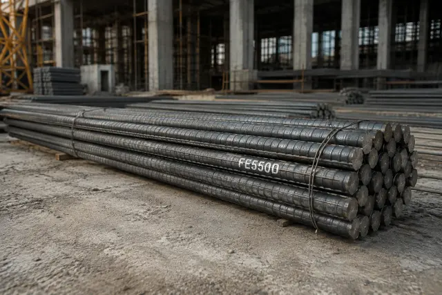FE 550D TMT Rebars