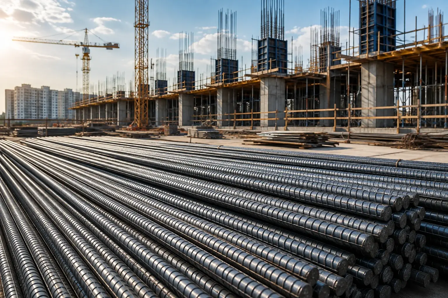 Reinforced Concrete Steel Framework
