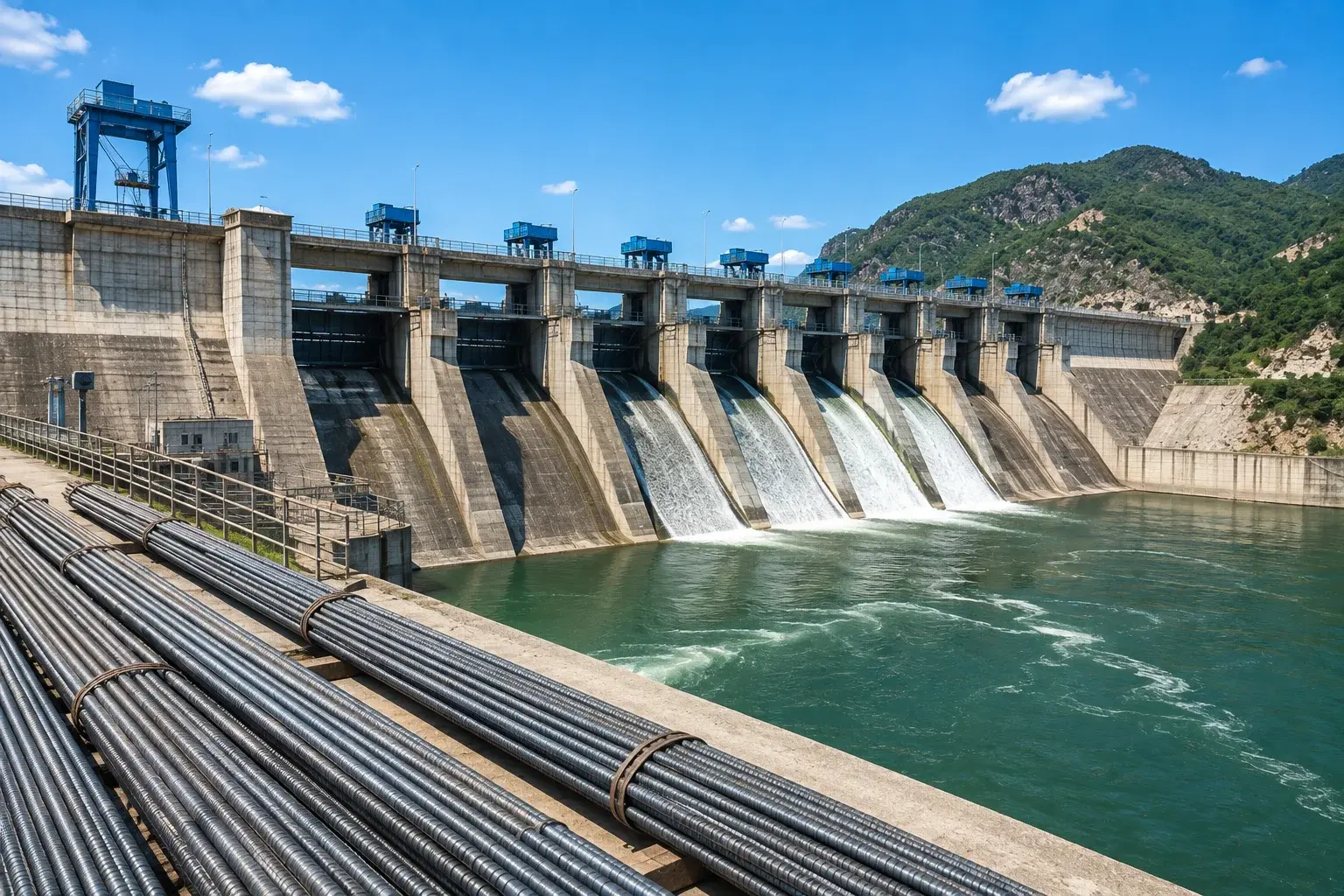 Hydroelectric Dam Structural Foundation