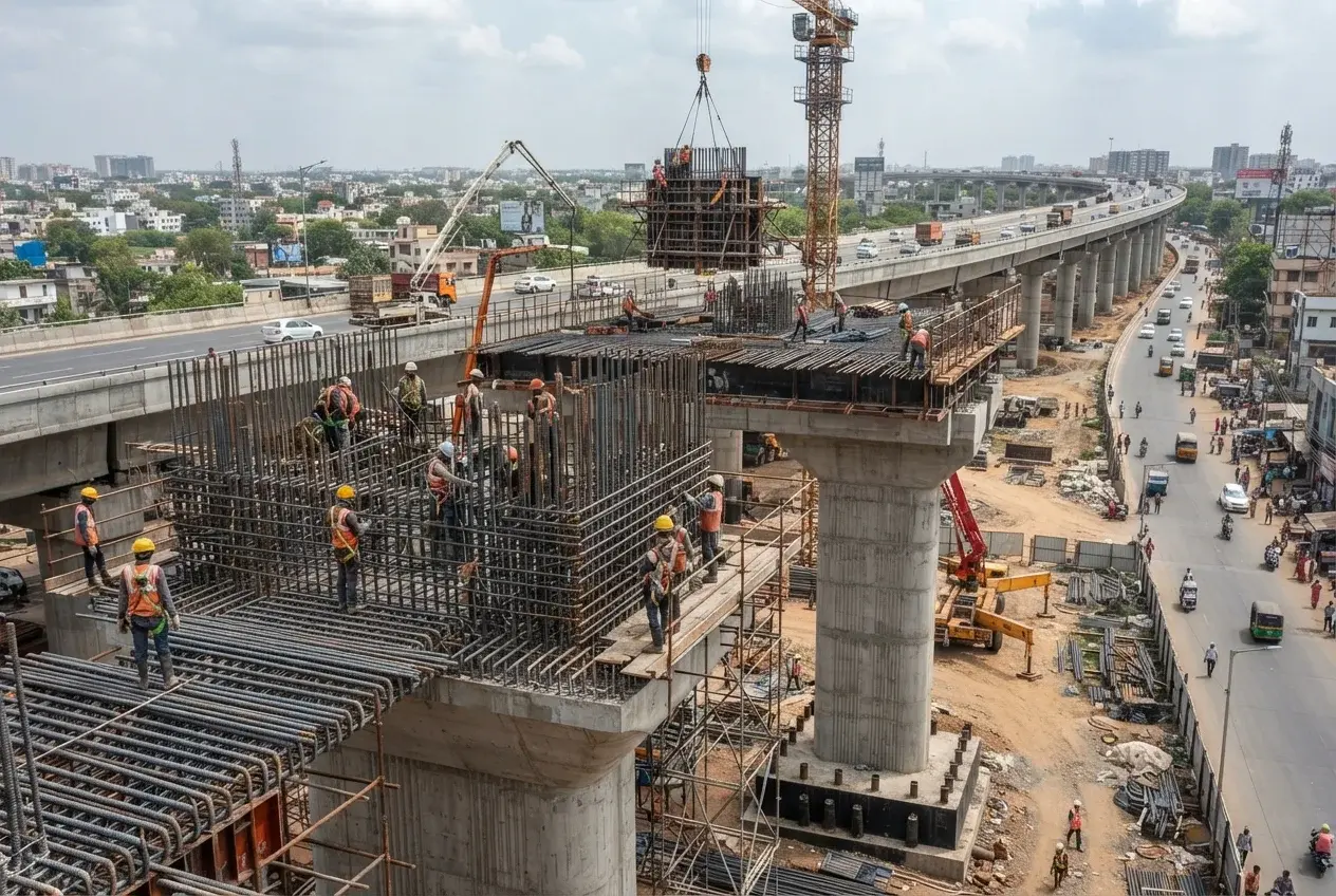 Bridge Construction and Steel Framework